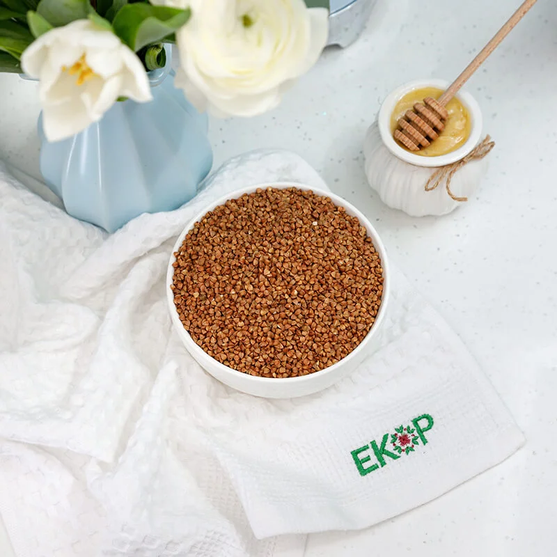 Ekor buckwheat is a natural superfood, rich in proteins, vitamins, and minerals. Perfect for healthy eating and gluten-free diets.