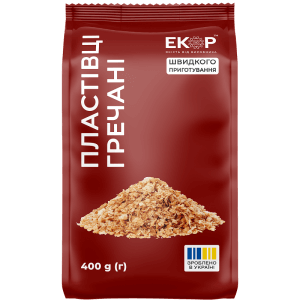 Гречані пластівці швидкого приготування